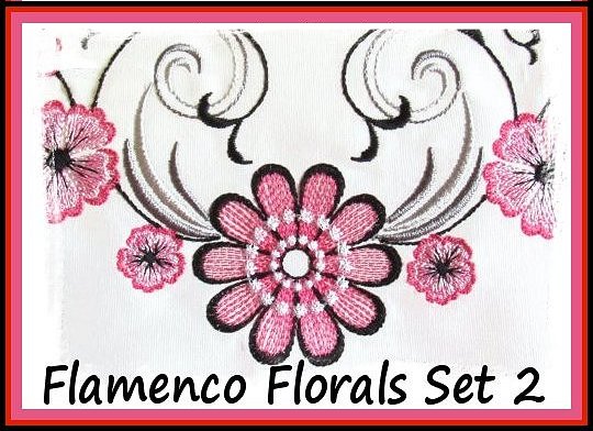 Flamenco Florals Set 2-3