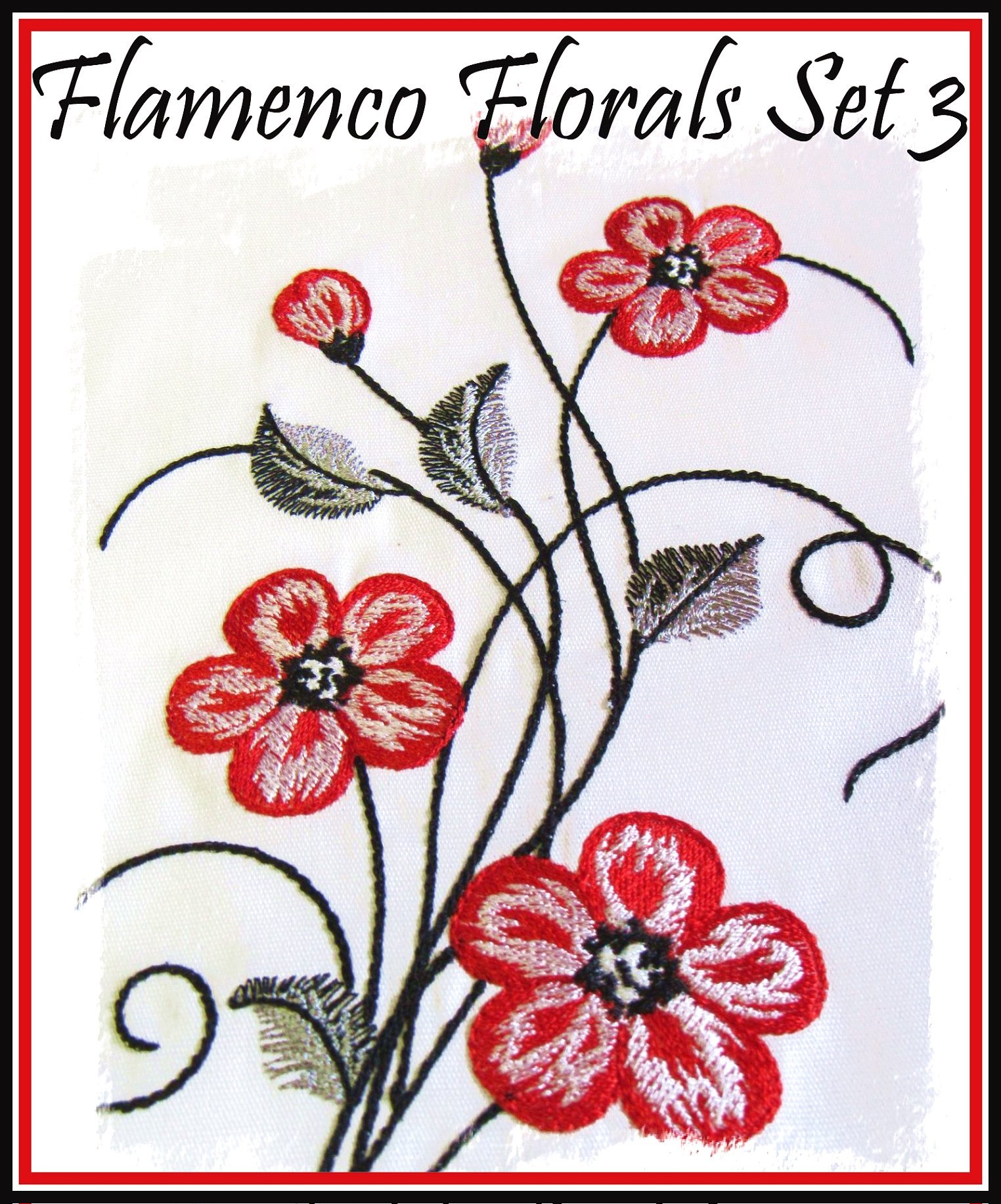 Flamenco Florals Set 3-33
