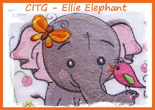 Critters in the Garden - Ellie Elephant-10