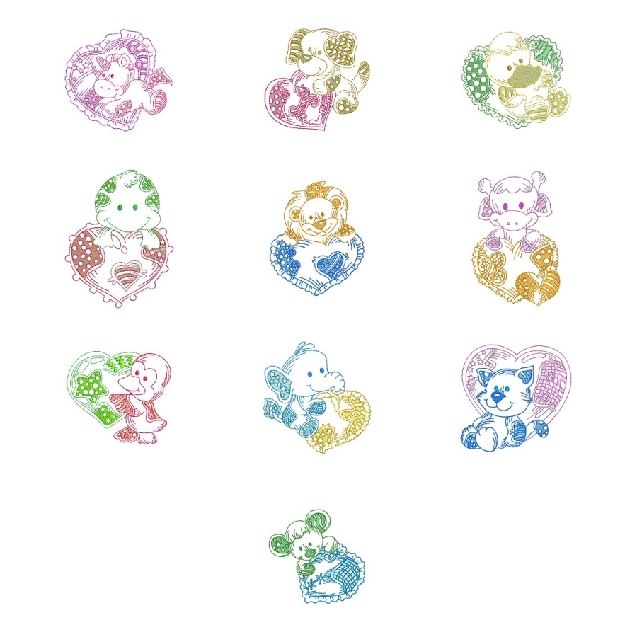 RAG ANIMAL HEARTS  