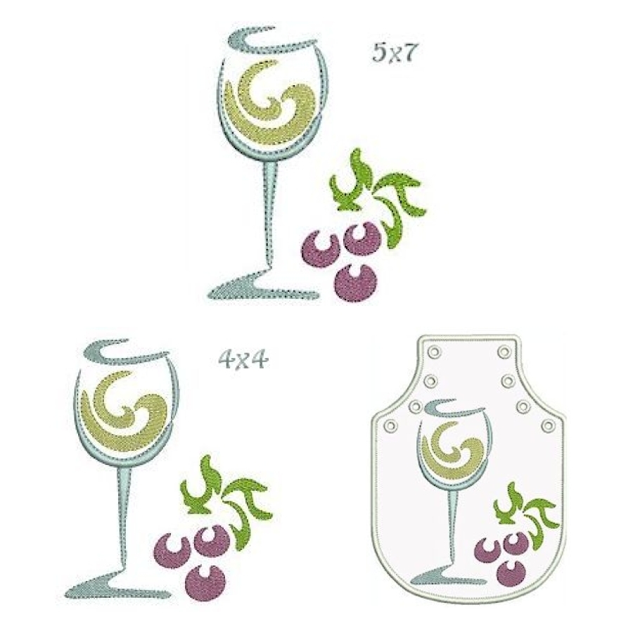 Simply Wine 02 - Bottle Apron 