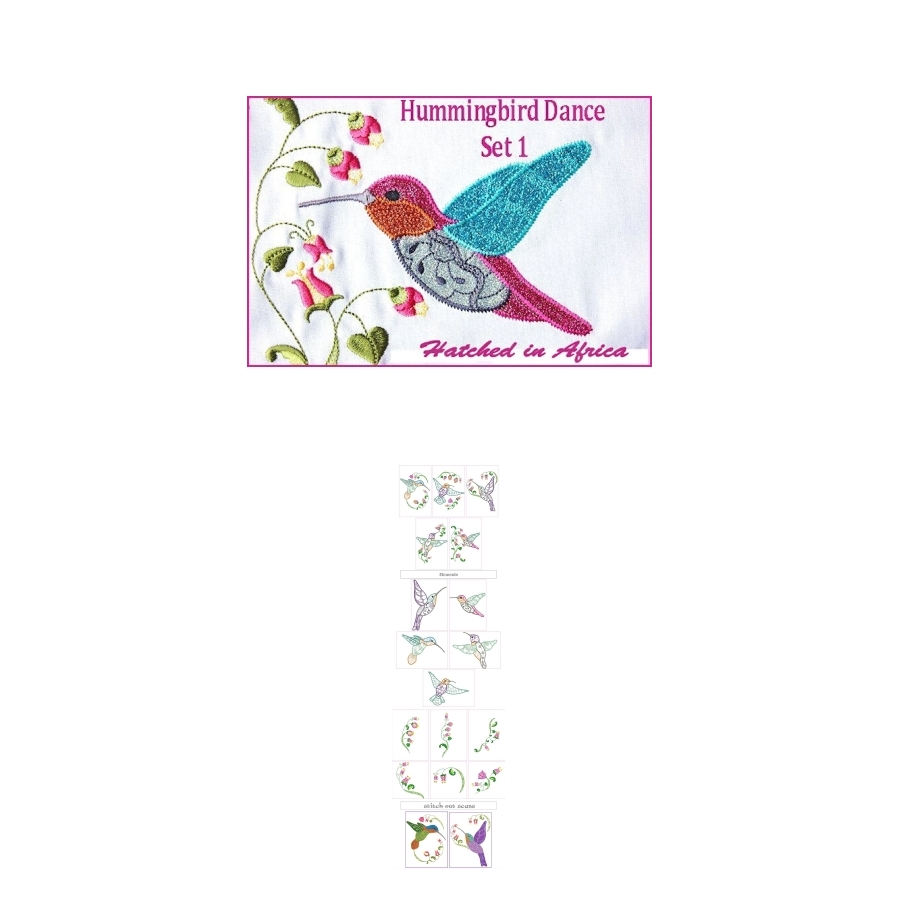 Hummingbird Dance Set 1 
