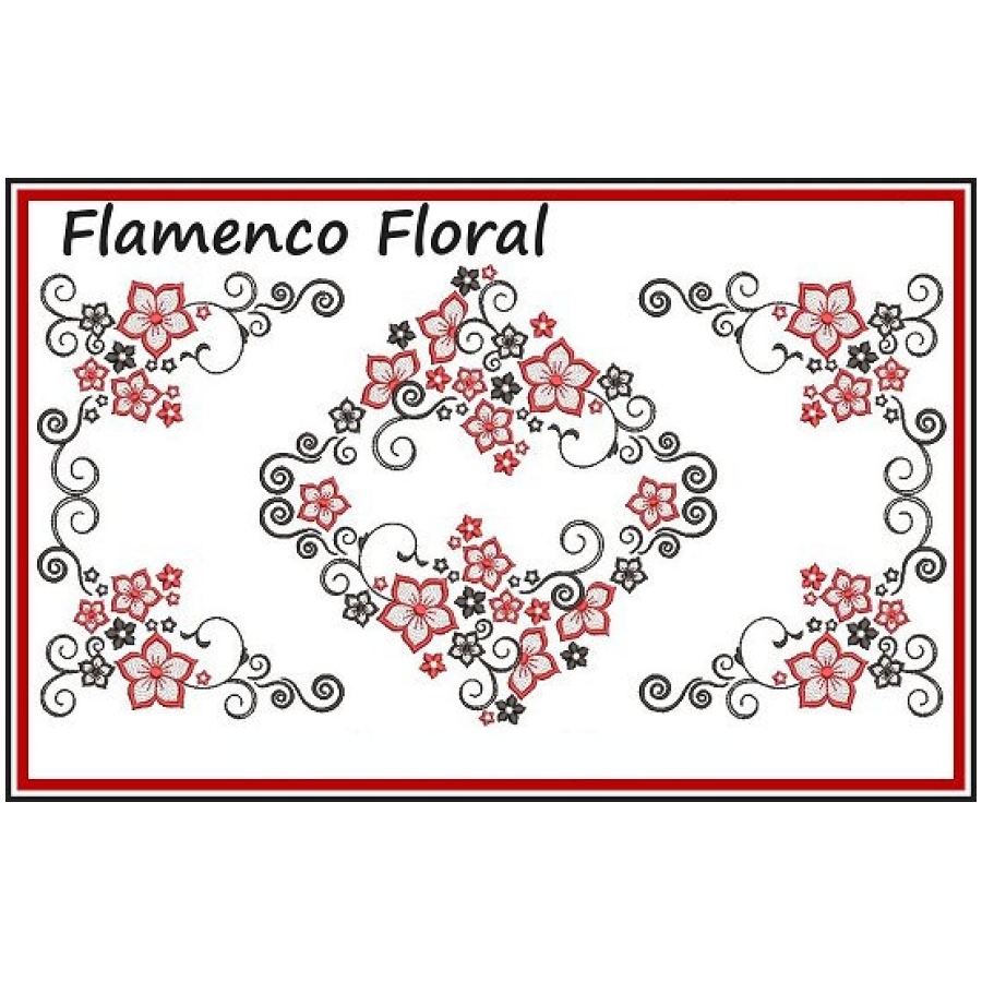 Flamenco Florals Set 1