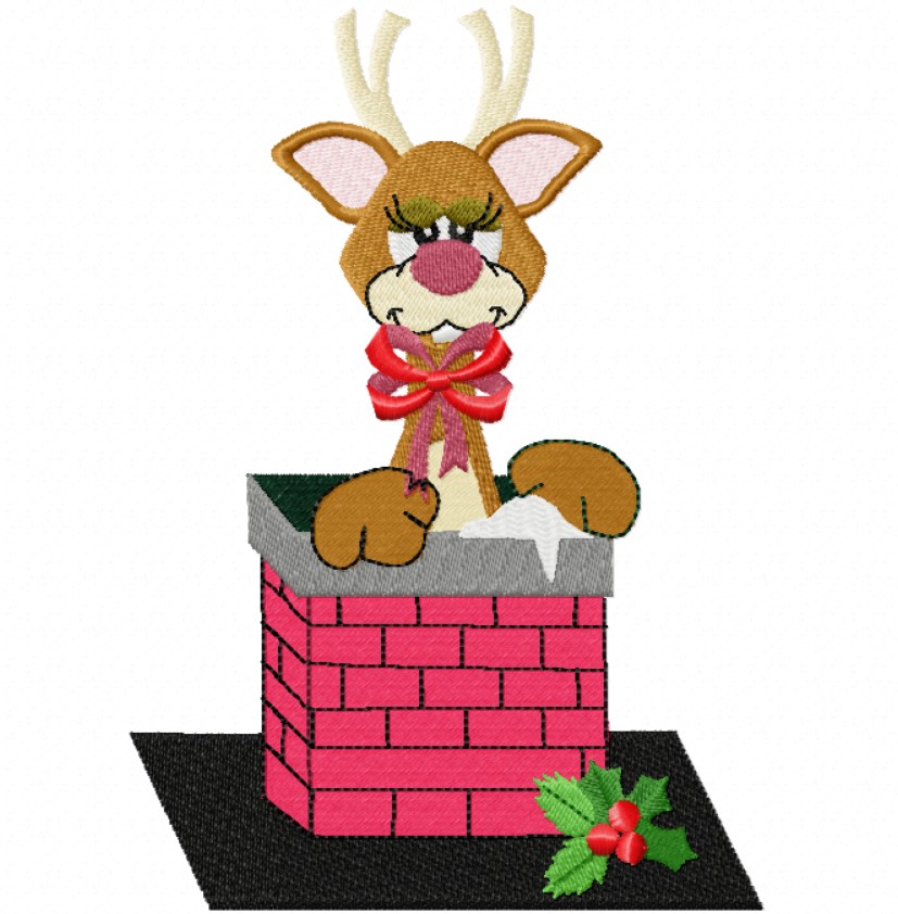 Flirty Eyes Reindeer-5
