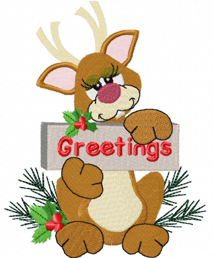 Flirty Eyes Reindeer-7