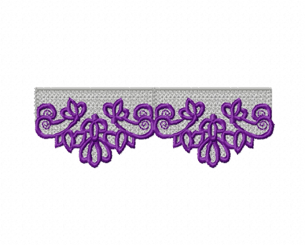 Freestanding Lace Trim & Medallion-11