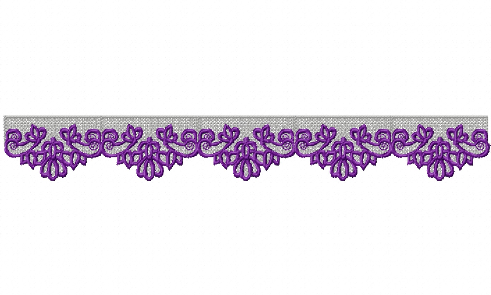 Freestanding Lace Trim & Medallion-13