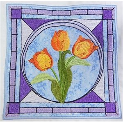 Stained Glass Applique  -5