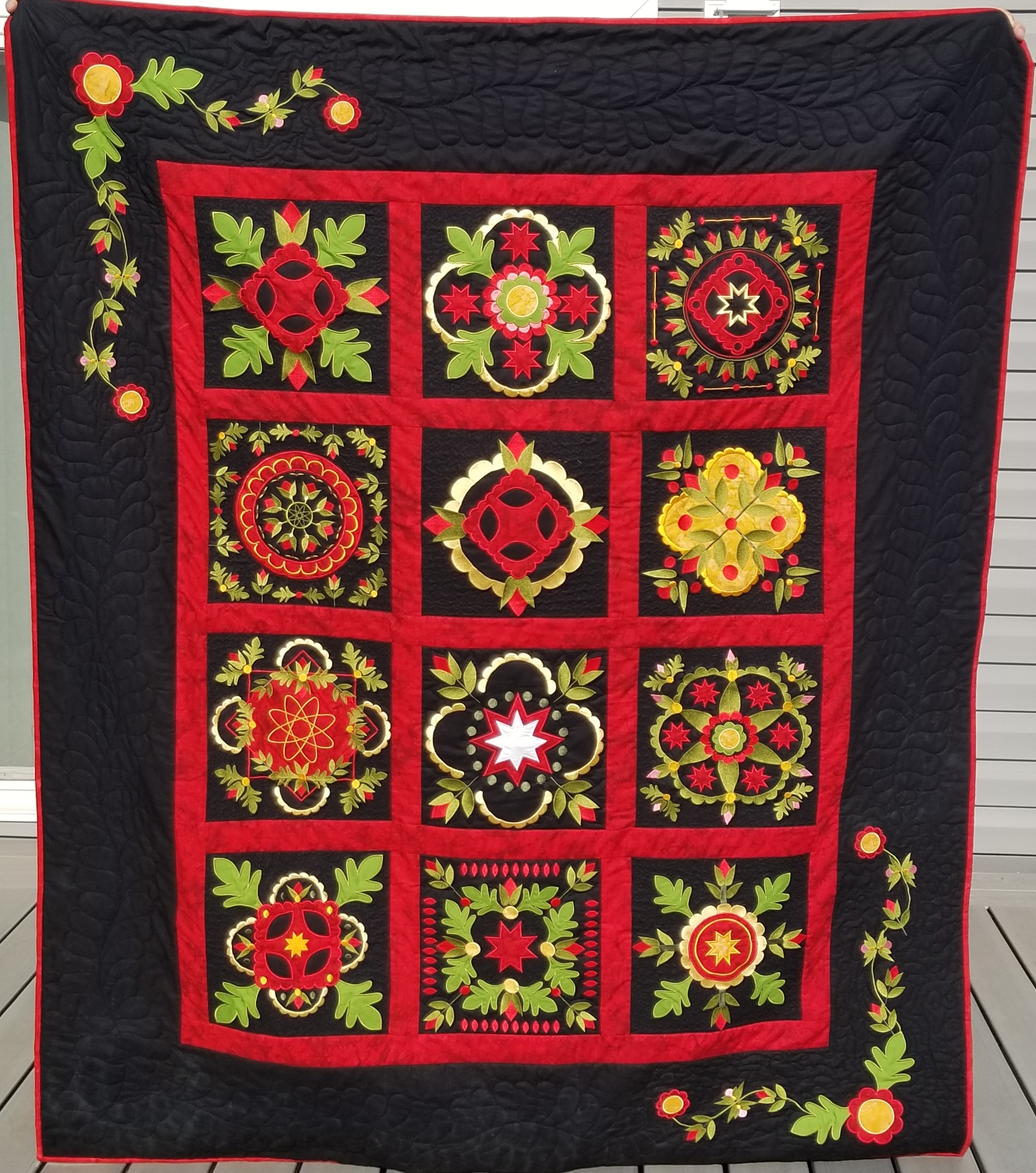 Baltimore Quilt - JUMBO Block 13