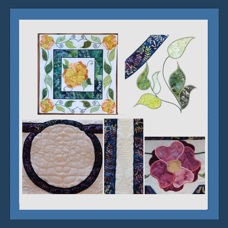 00-Floral Splendor BOM Tutorial & Quilting Designs