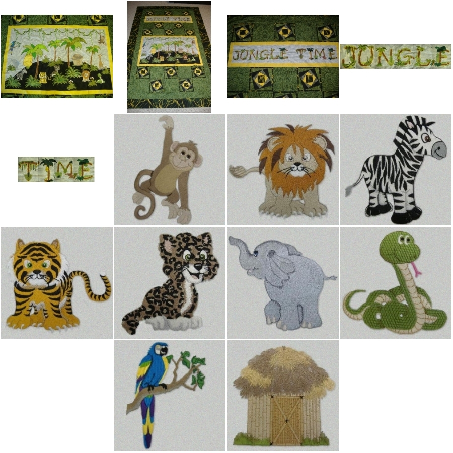 Jungle Time Quilt