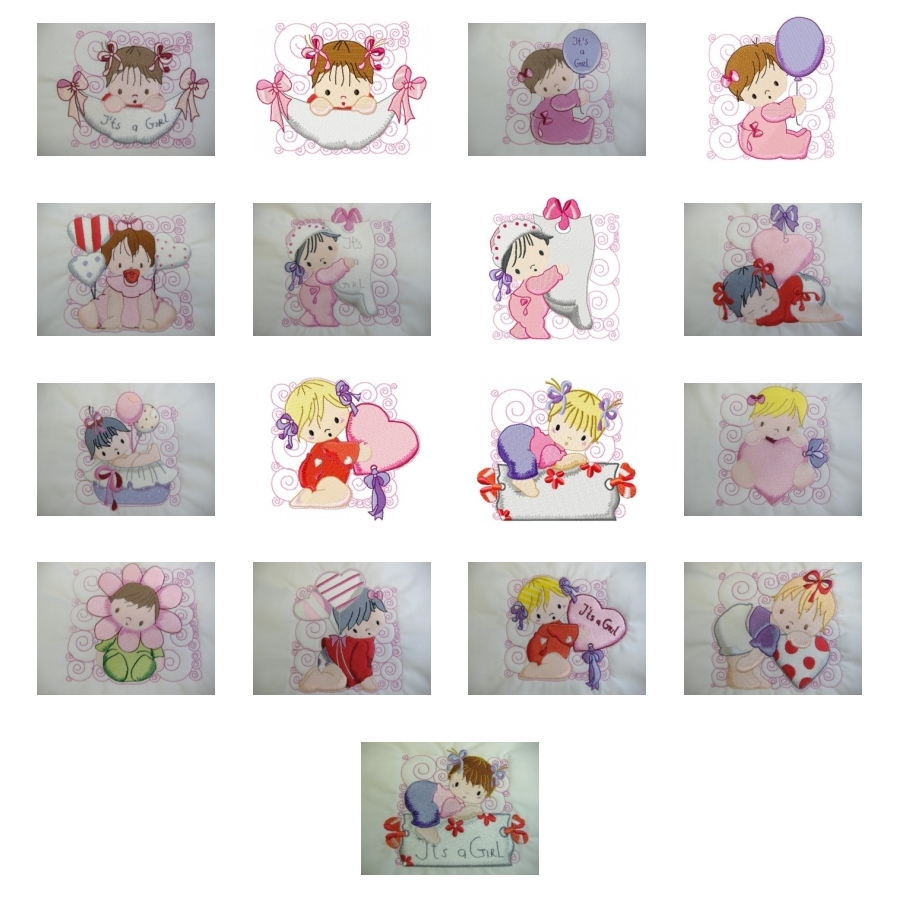 Its A Girl Quilt 