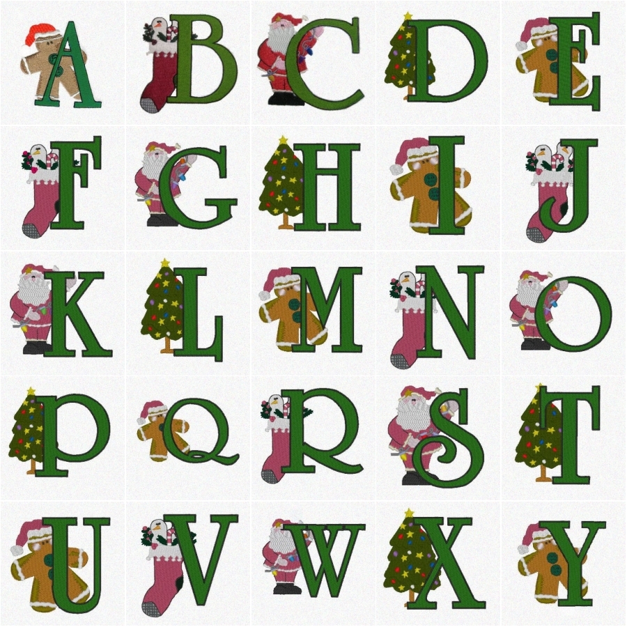 Night Before Christmas Alphabet 