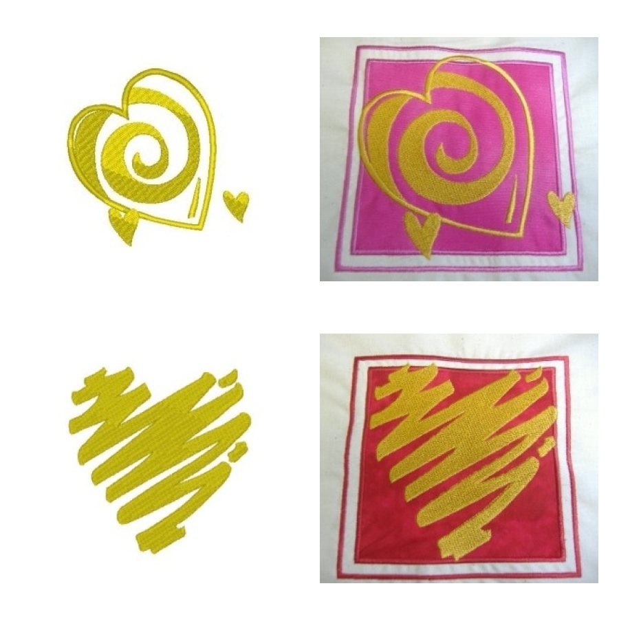 Valentine Applique And Expressions 