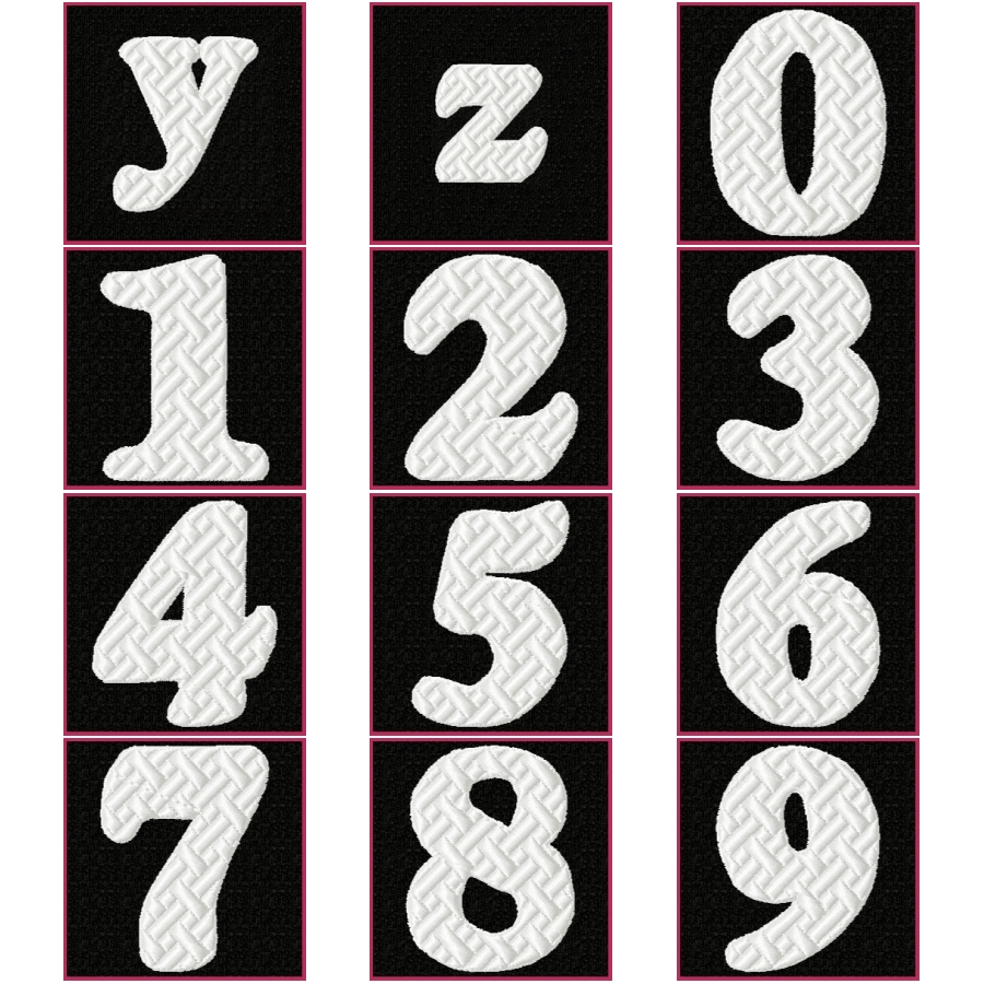Wicker Alphabet