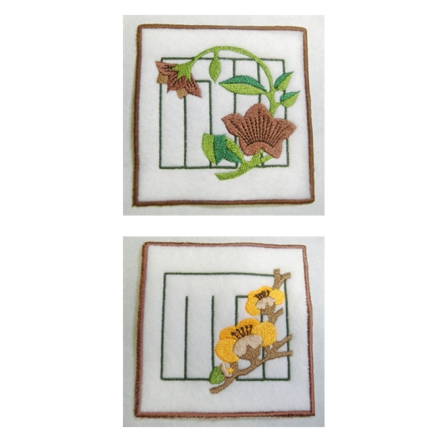 Floral Coasters 