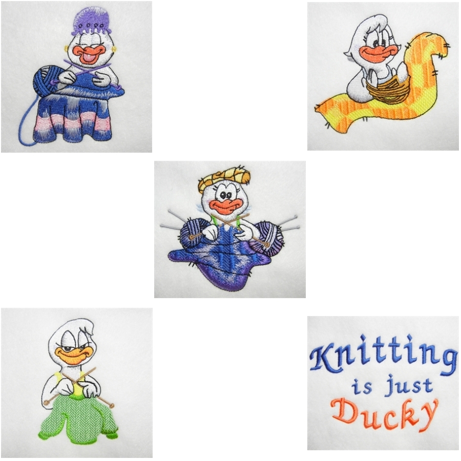 Ducky Knitting 