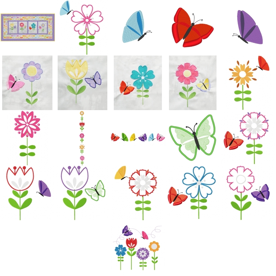 Big FlowerTable Runner