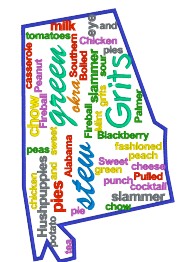 Sweet Home Alabama – Southern Pride Word Art Embroidery Design