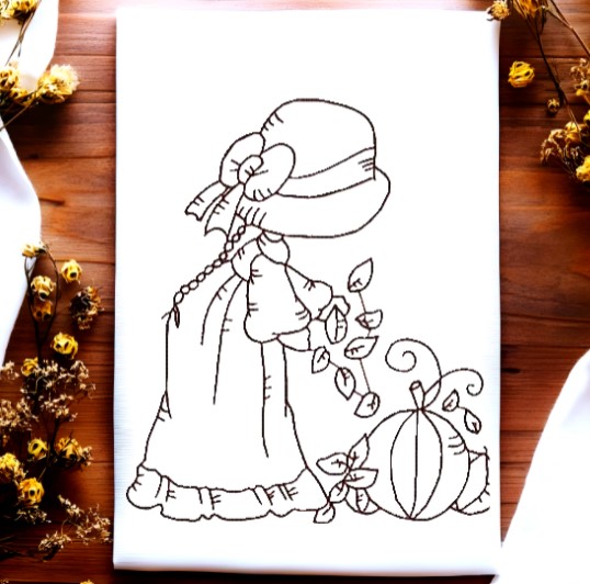 Fall Time Sunbonnets-3
