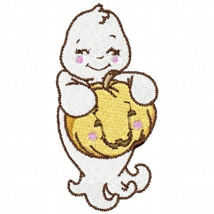 Cute Halloween Ghosts-4