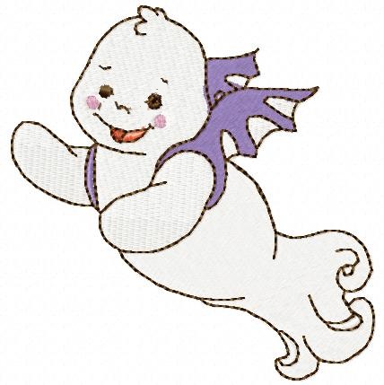Cute Halloween Ghosts-8