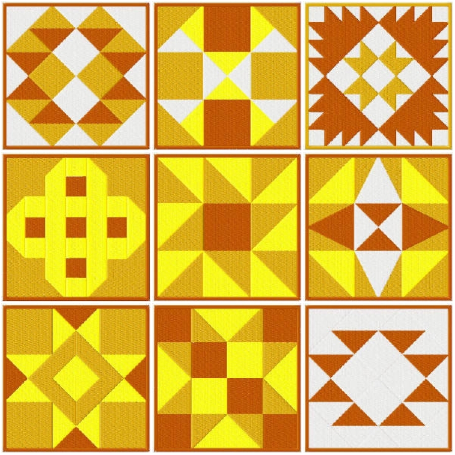 Quilt And Shine Squares