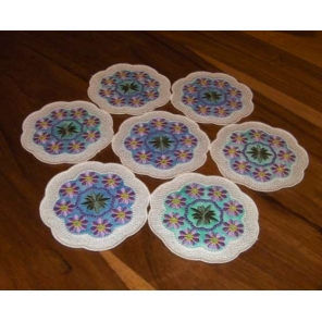 ITH FSL Daisy Coaster Set -9