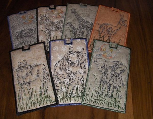 ITH Out Of Africa Cell Phone Sleeves -3