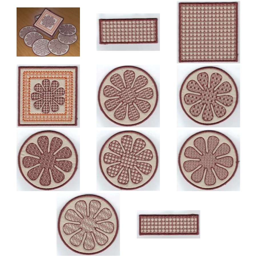 Petal Coaster and Gift Box Set 