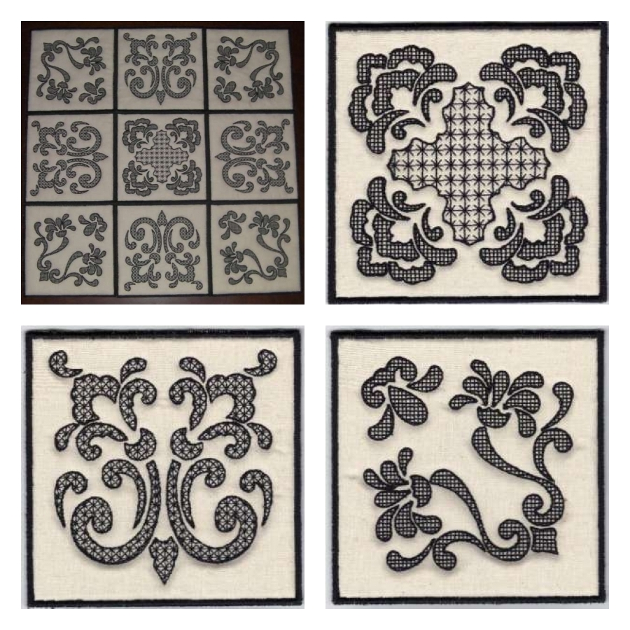 Blackwork Doily 