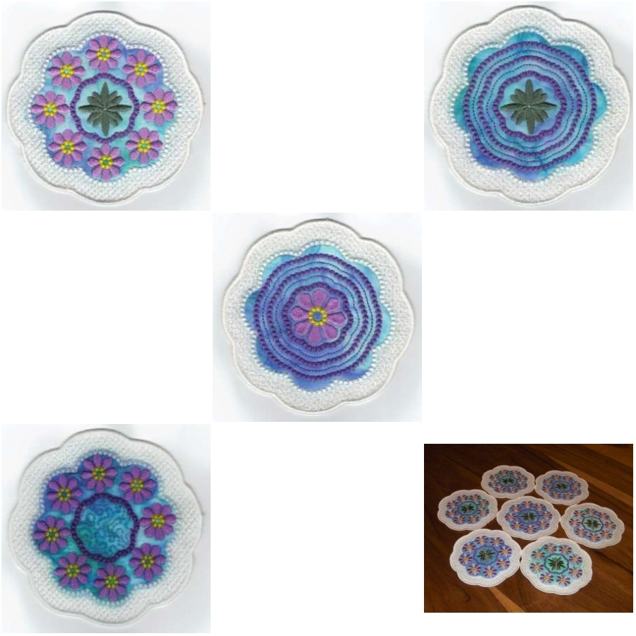ITH FSL Daisy Coaster Set 