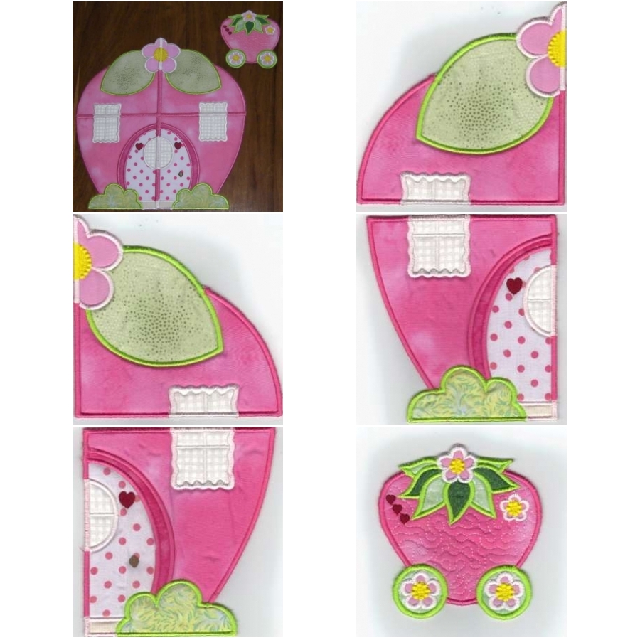 ITH Strawberry Patch Placemat 