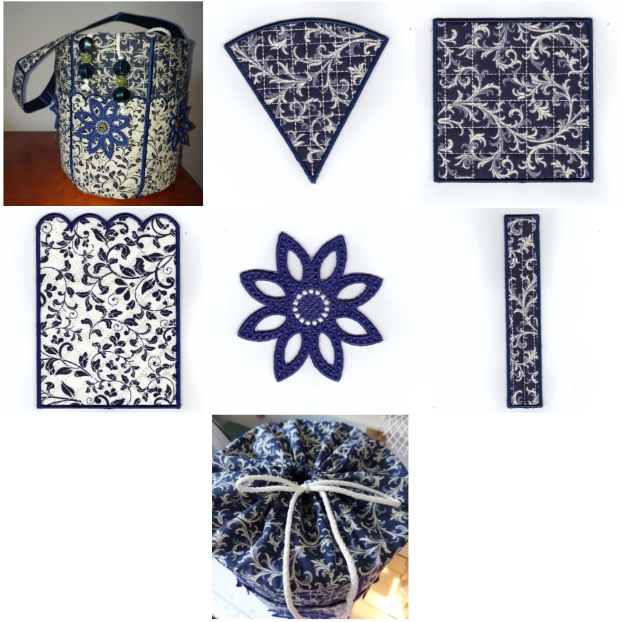 ITH Barrel Basket Bag