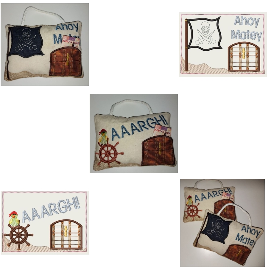 Pirate Tooth Pillows
