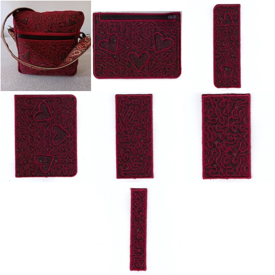 ITH Heart Boxy Cross body bag