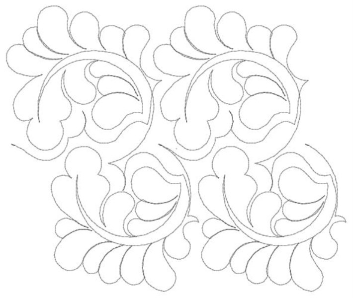 Continuous Quilting Elegance OregonPatchWorks