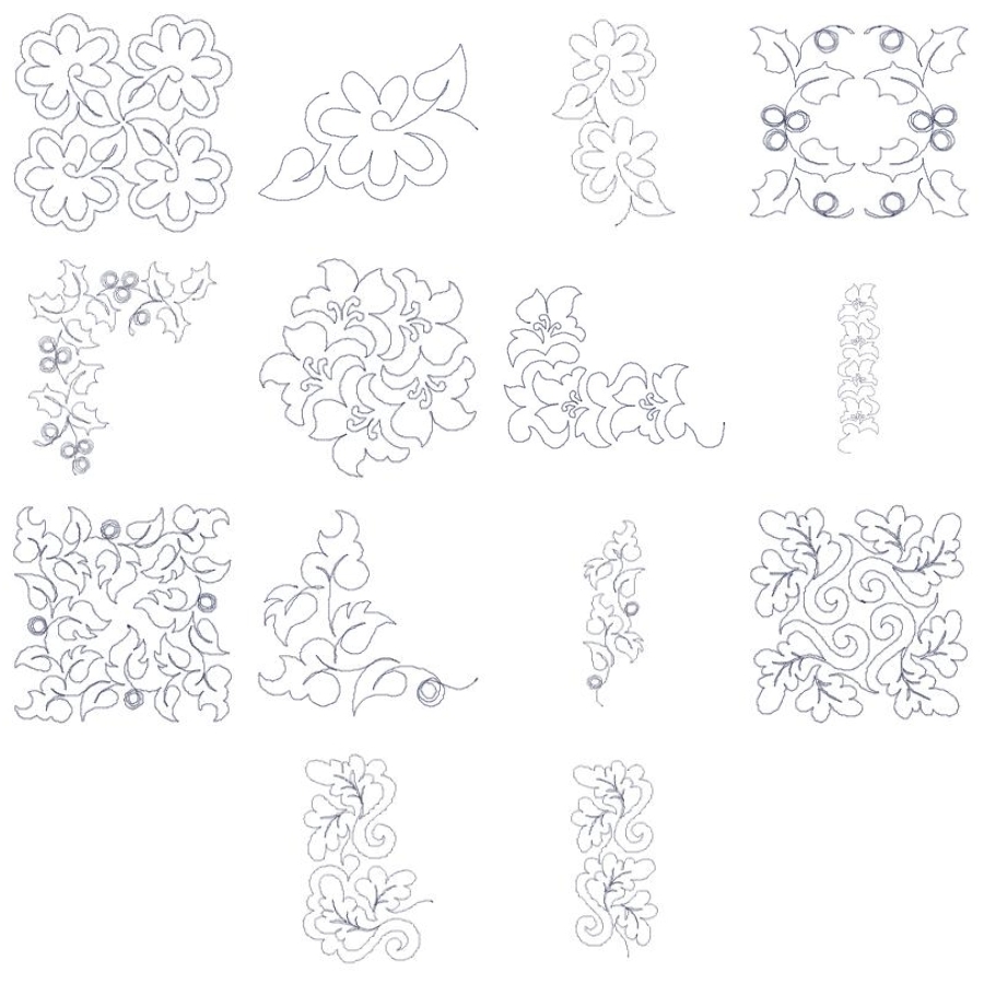 Continuous Quilting Borders and Corners 2 OregonPatchWorks