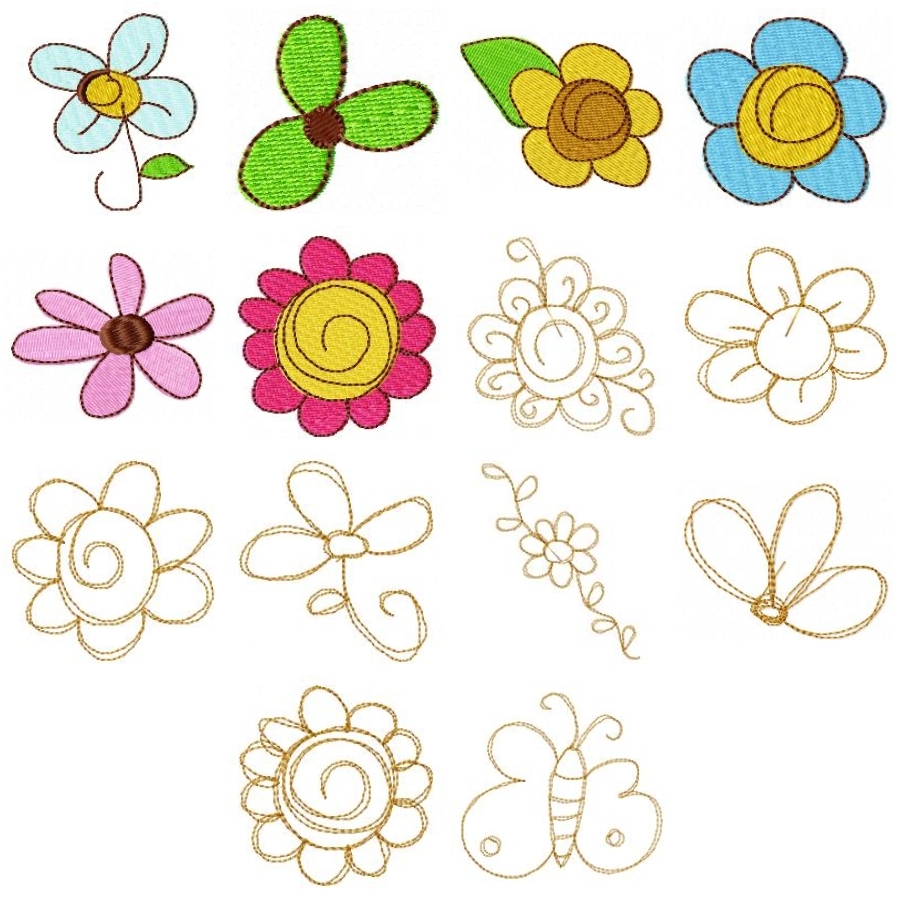 Doodleflowers 