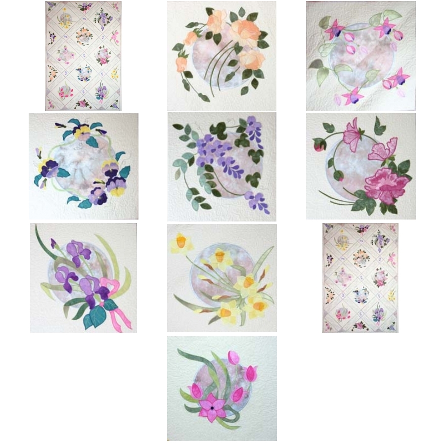 Floral Windows by Dianne Johnston 
