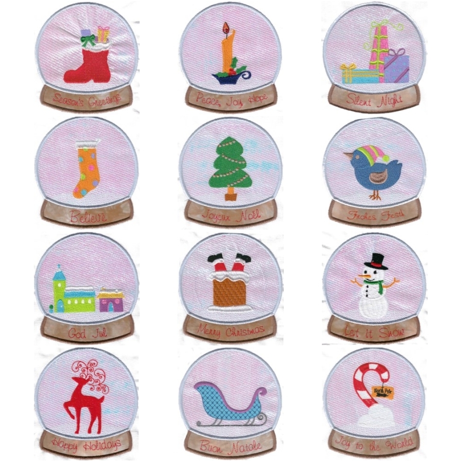 All That Glitters - Christmas Snowglobes 