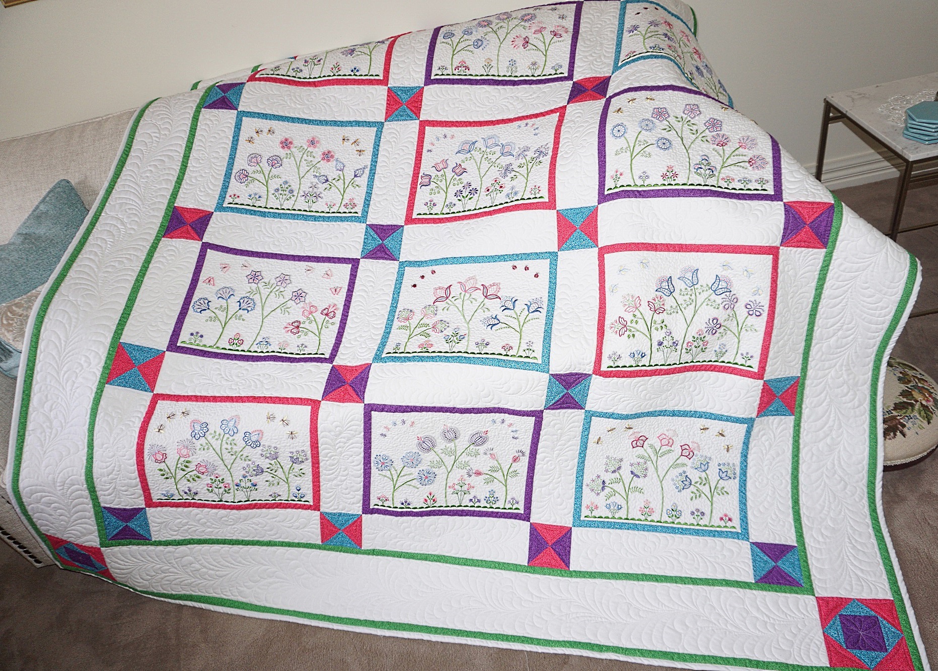 Viola Quilt OregonPatchWorks