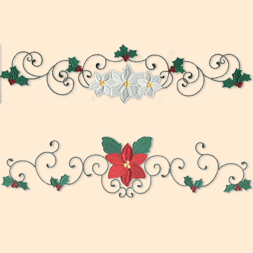 Christmas Scrolls 2 -8