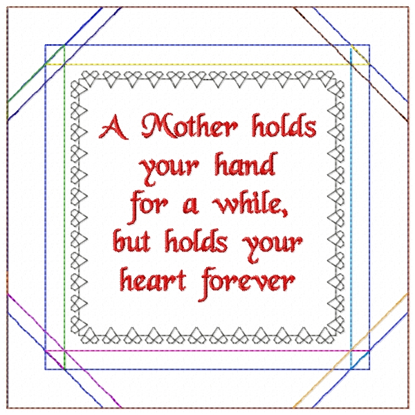 Patchwork Framed Quotes -17