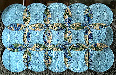 Cathedral Window Quilt Blocks 1-3