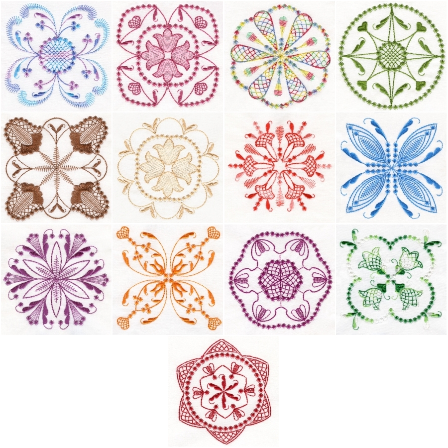 Candlewick Quilt Blocks 1