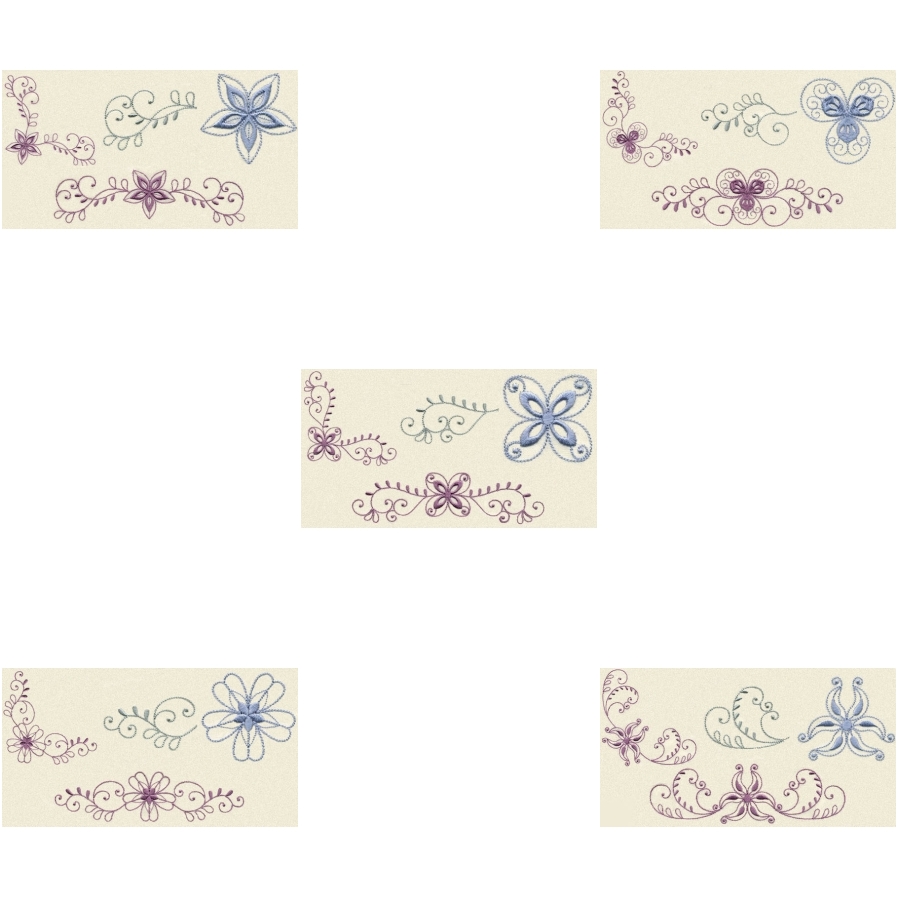 Floral Borders and Corners 2 