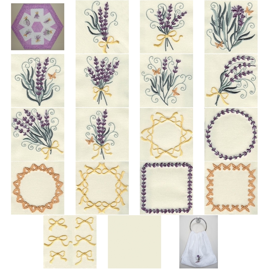 Lavender Posies 