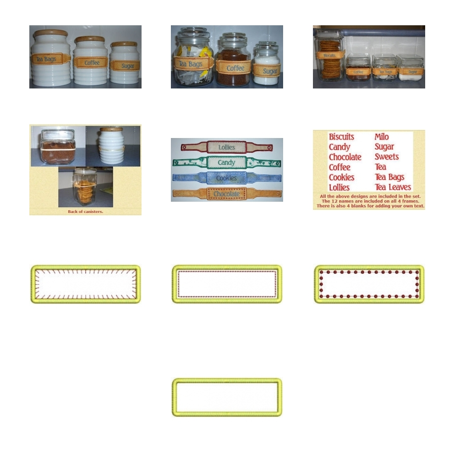 Canister Labels 