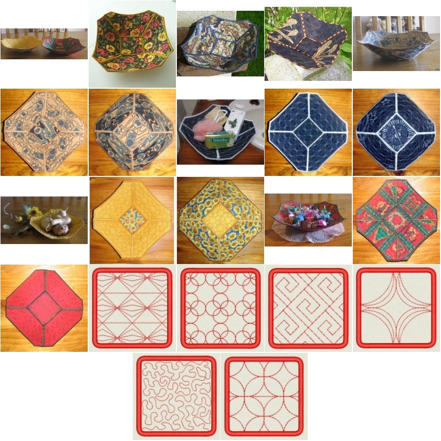Fabric Bowls 3 